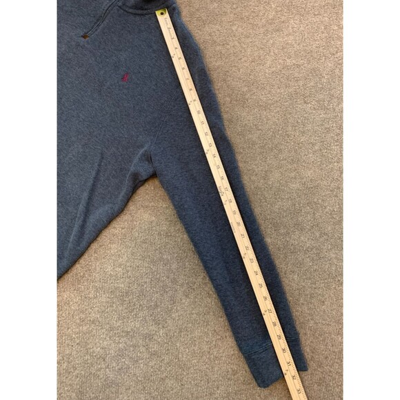 Polo Ralph Lauren Sweater Mens 2XL Gray Cotton 1/4 Zip Mock Neck Pullover - Picture 5 of 8